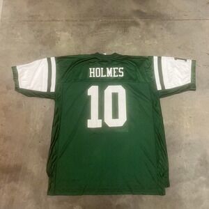 Vintage New York jets‎ santonio Holmes men's green football jersey number 10